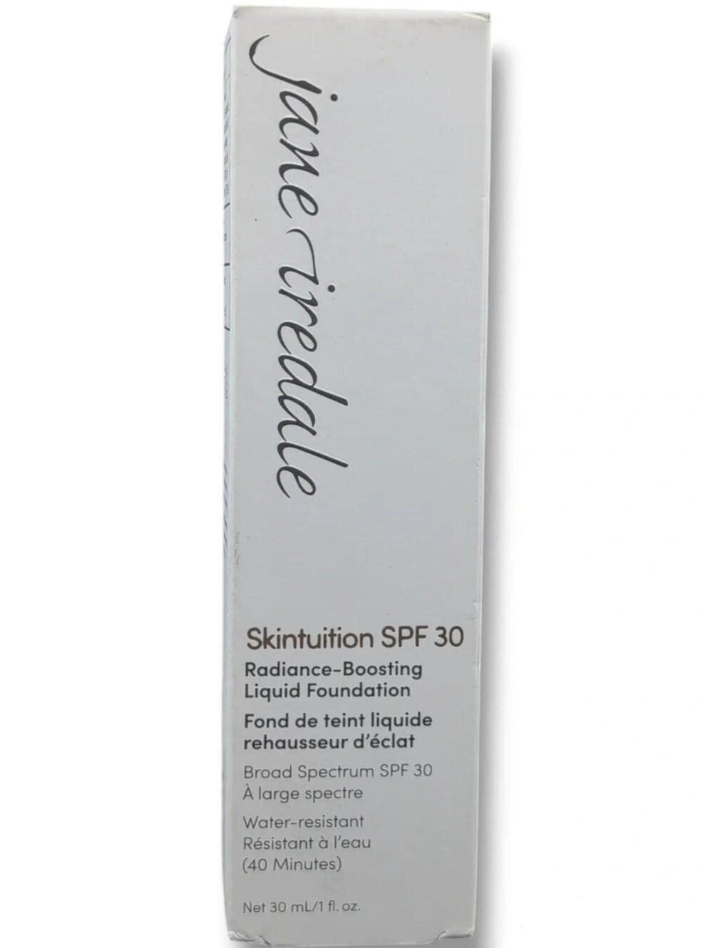 Jane Iredale Skintuition SPF30 Liquid Foundation 84 Deeper Deep 30mL Vegan Glow